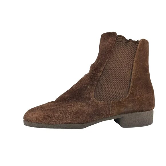 Reaction By Kenneth Cole Shoes - Reaction By Kenneth Cole Womens Brown Crepe Canaveral Chelsea Boots Size US 7.5M